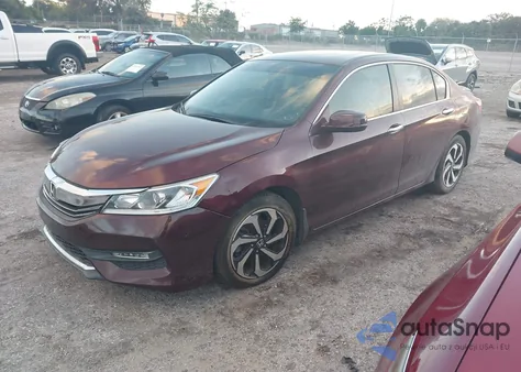 2017 Honda Accord Ex-L z USA, uszkodzony, nr VIN 1HGCR2F83HA238198